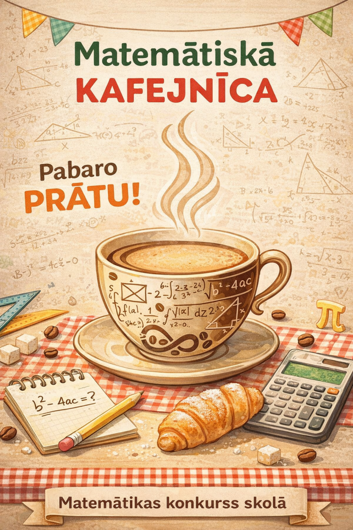 “Matemātiskās kafejnīcas 2026”